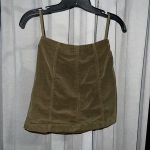 Free People Modern Femme Cord Skirt